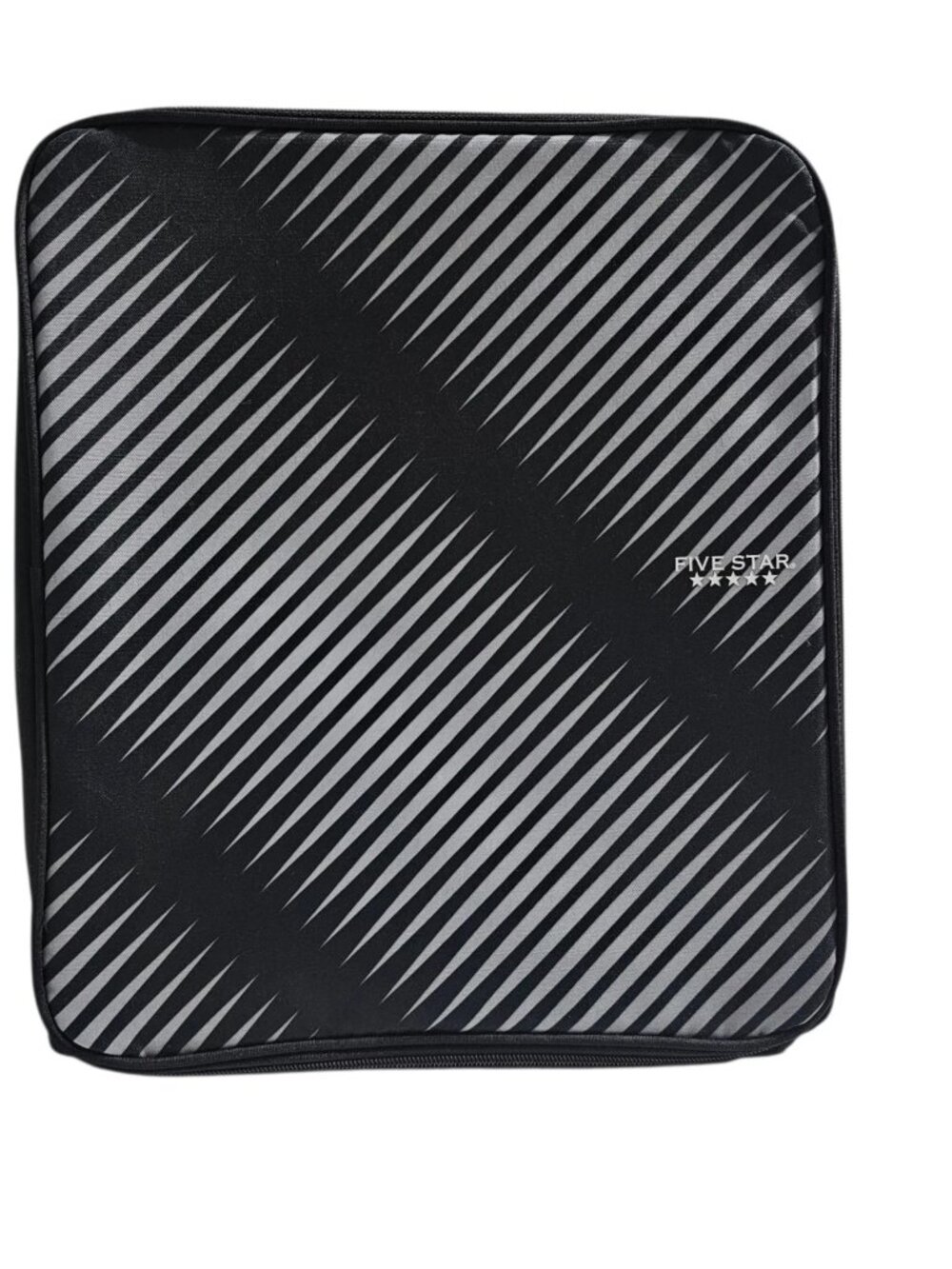 Mead Five Star Black Zip 3-Ring Binder Organizer with Interior Compartments